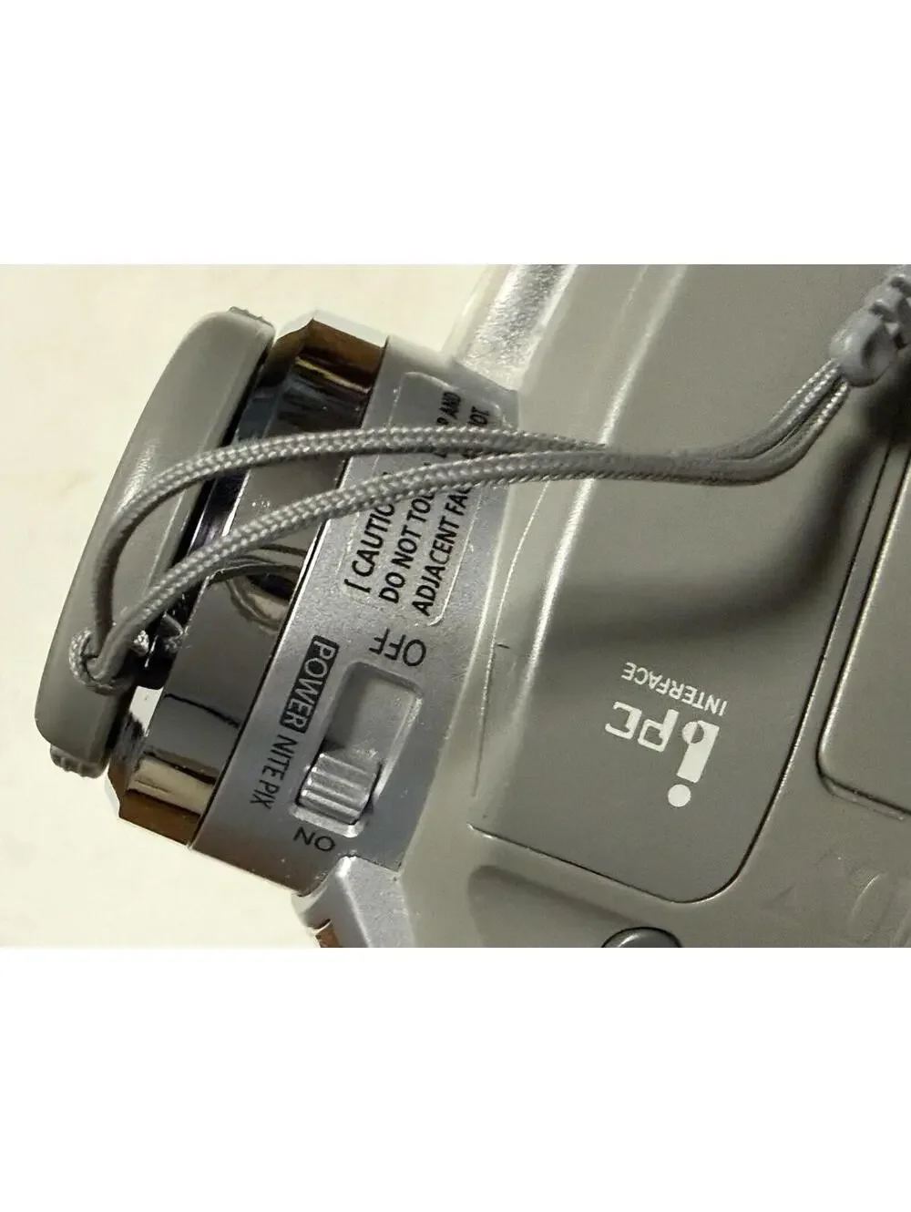 Samsung Camcorder Mini DV SCD23 800X Untested No Power Cord